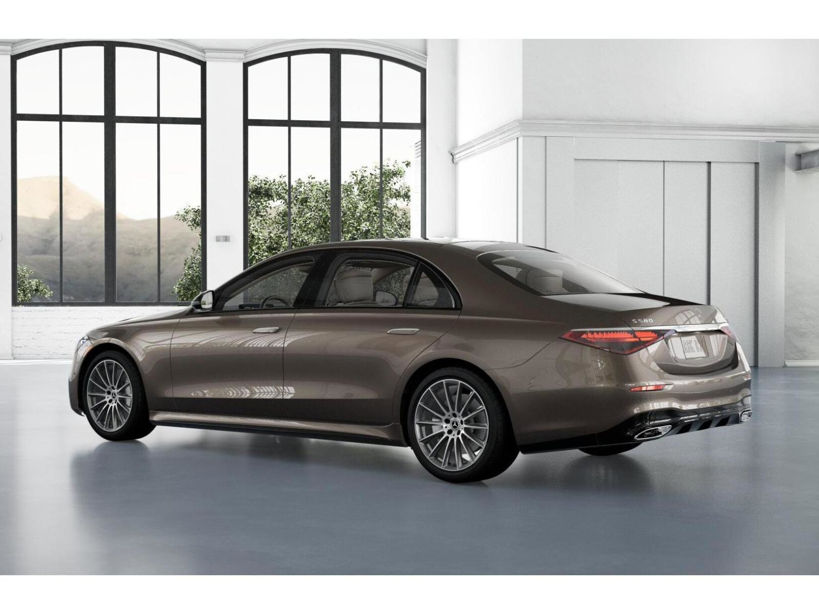 New 2026 Sonoran Brown Metallic Mercedes-Benz S 580 image 73