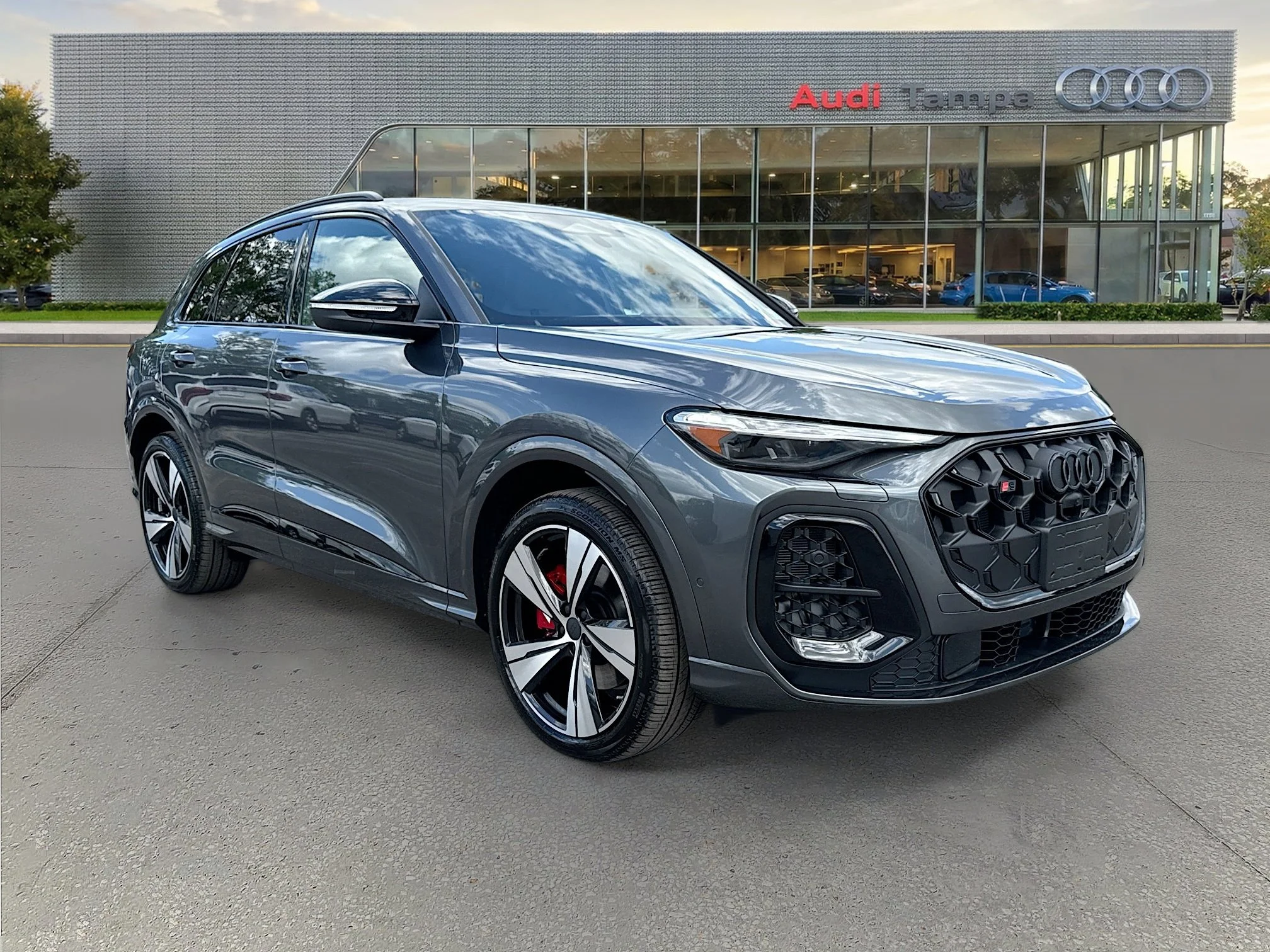 New 2026 Daytona Gray Metallic Audi Premium Plus image 1