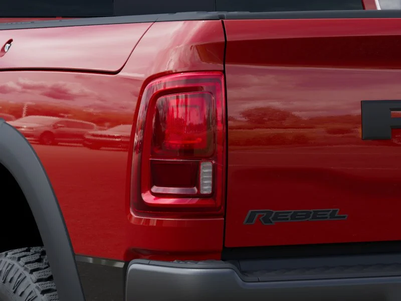 New 2026 Flame Red Clear-Coat Exterior Paint RAM Rebel image 34
