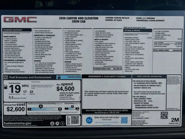 2026 GMC Canyon Elevation - Photo 21