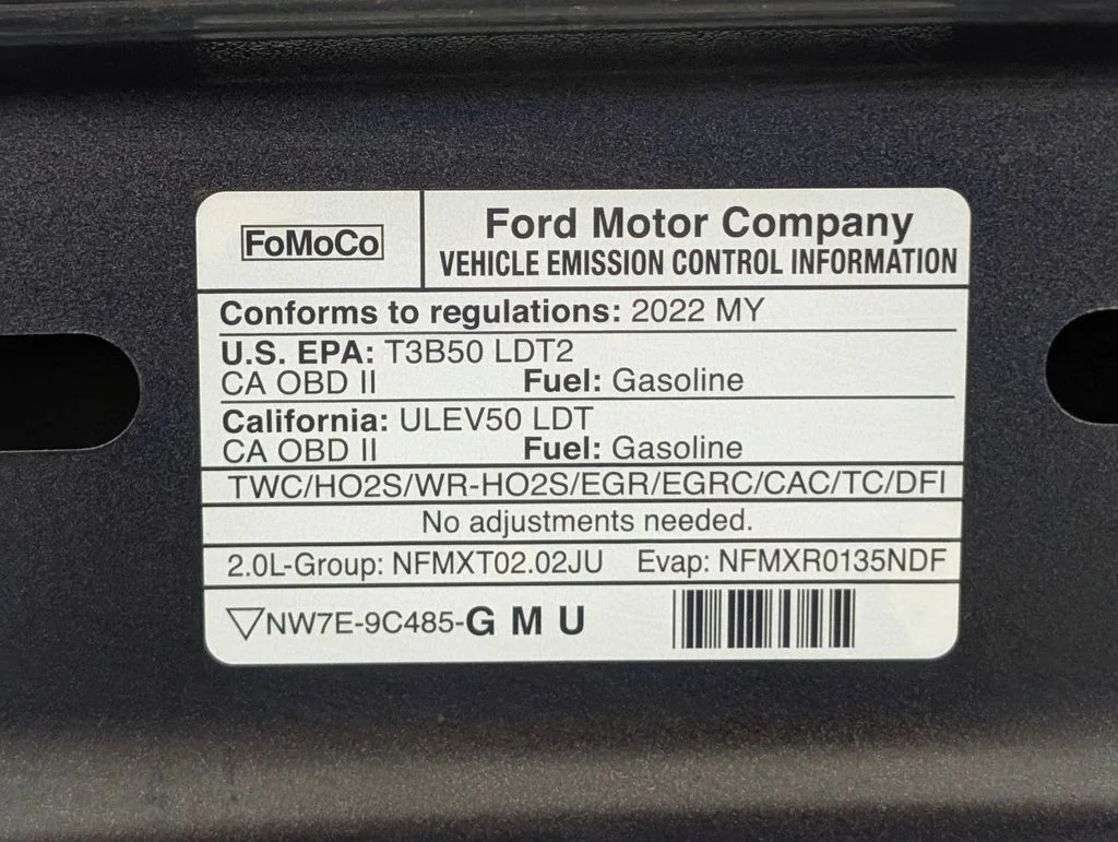 Certified Used 2022 Carbonized Gray Metallic Ford Titanium image 26