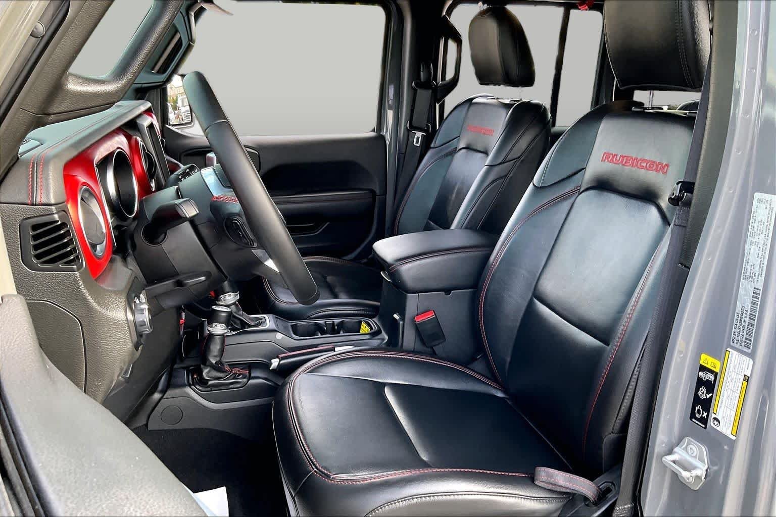 Certified Used 2021 Sting Gray Clearcoat Jeep Unlimited Rubicon image 8