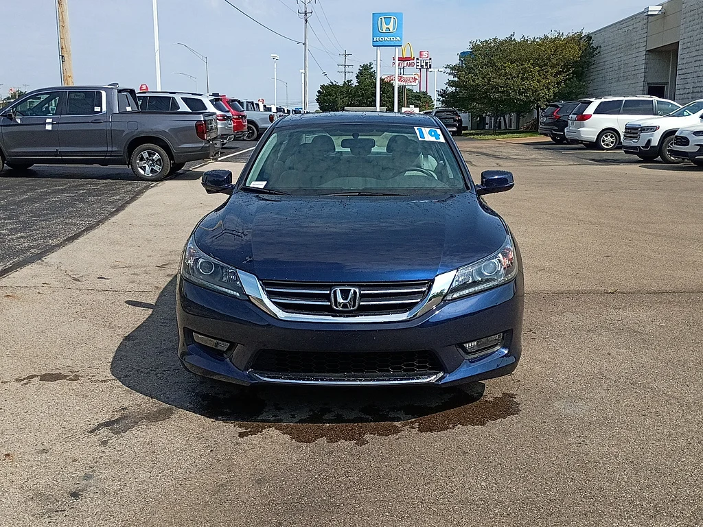 Used 2014 Obsidian Blue Pearl Honda EX image 8
