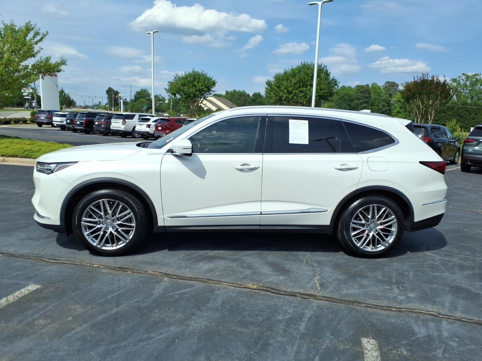 Used 2022 Platinum White Pearl Acura w/Advance Package image 3