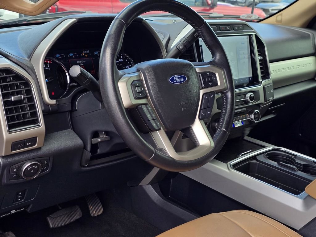Used 2022 Race Red Ford Lariat image 16