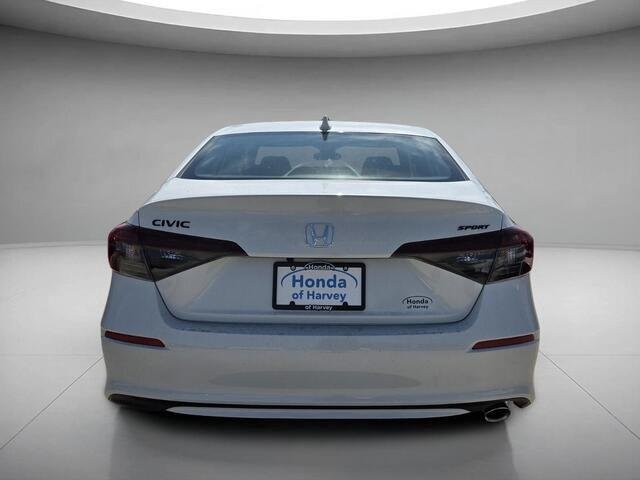 New 2026 Platinum White Pearl Honda Sport image 4