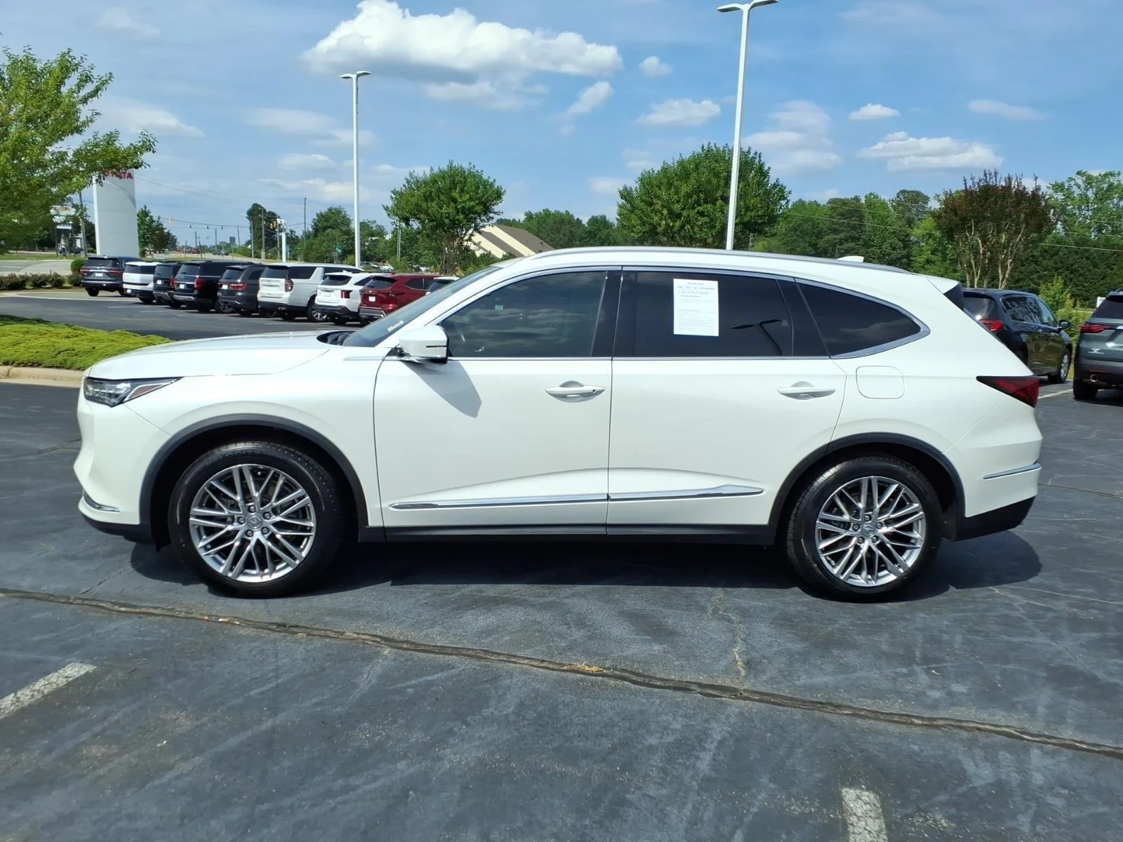 Used 2022 Platinum White Pearl Acura w/Advance Package image 3