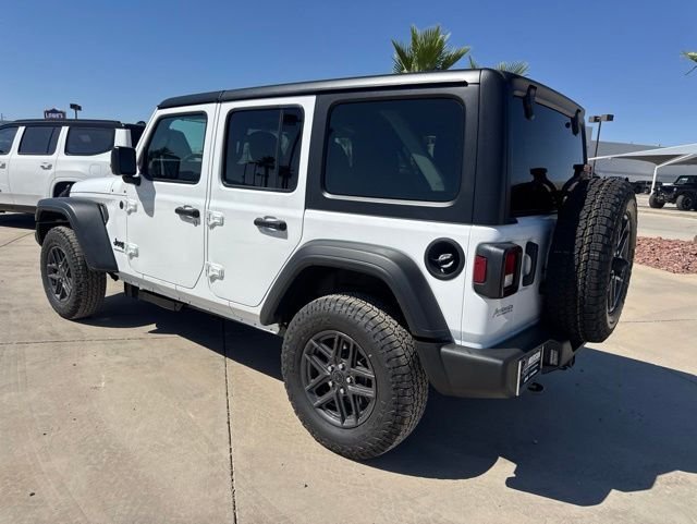 New 2026 Bright White Clear-Coat Exterior Paint Jeep Sport S image 3