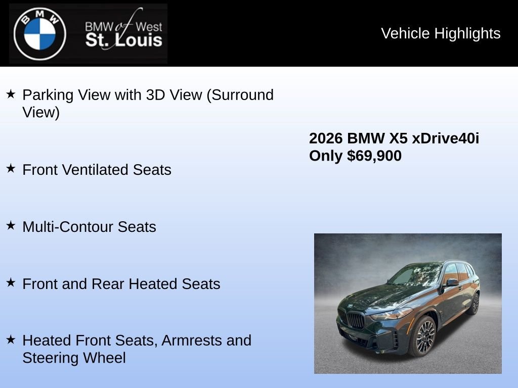 Used 2026 Black BMW xDrive40i image 23