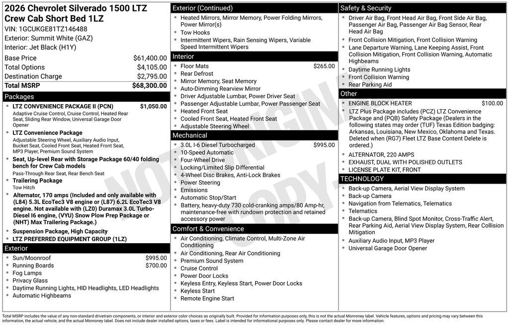 2026 Chevrolet Silverado 1500 LTZ - Photo 40