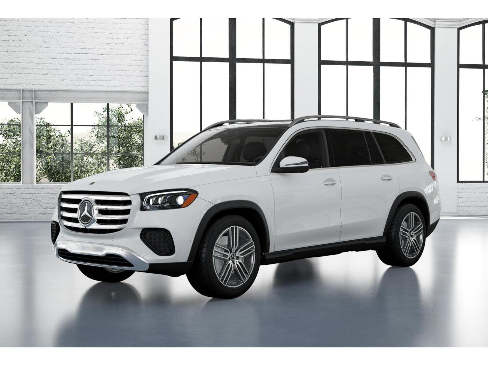 Certified Used 2025 POLAR WHITE Mercedes-Benz GLS 450 image 39