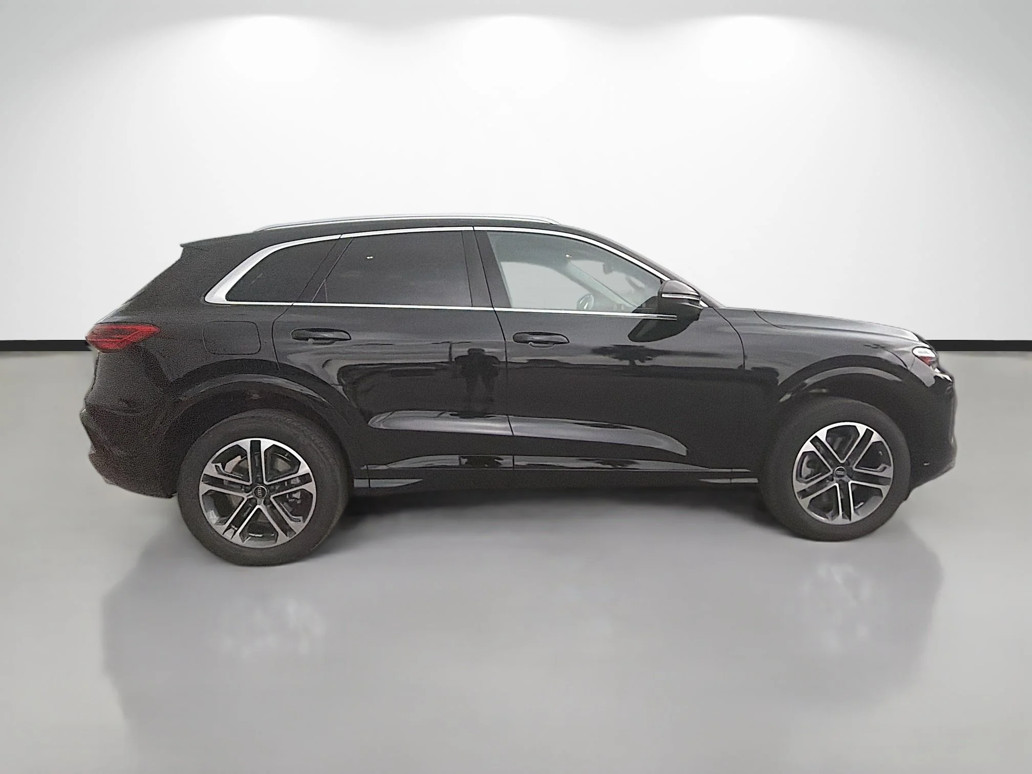 Used 2025 Black Metallic Audi Premium image 2