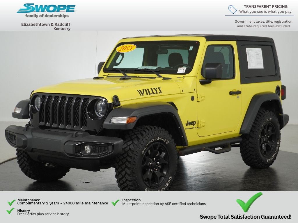 Used 2023 High Velocity Clearcoat Jeep Willys image 7
