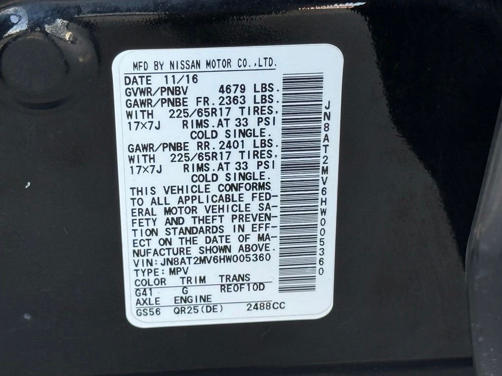 Used 2017 Magnetic Black Nissan S image 26