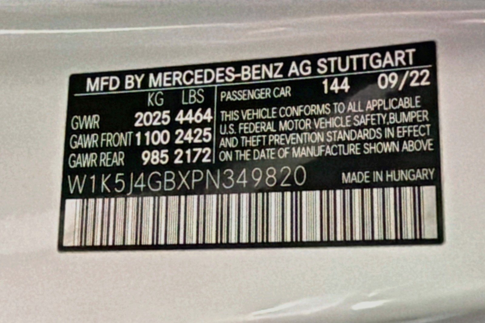 Certified Used 2023 Digital White Metallic Mercedes-Benz 250 image 26