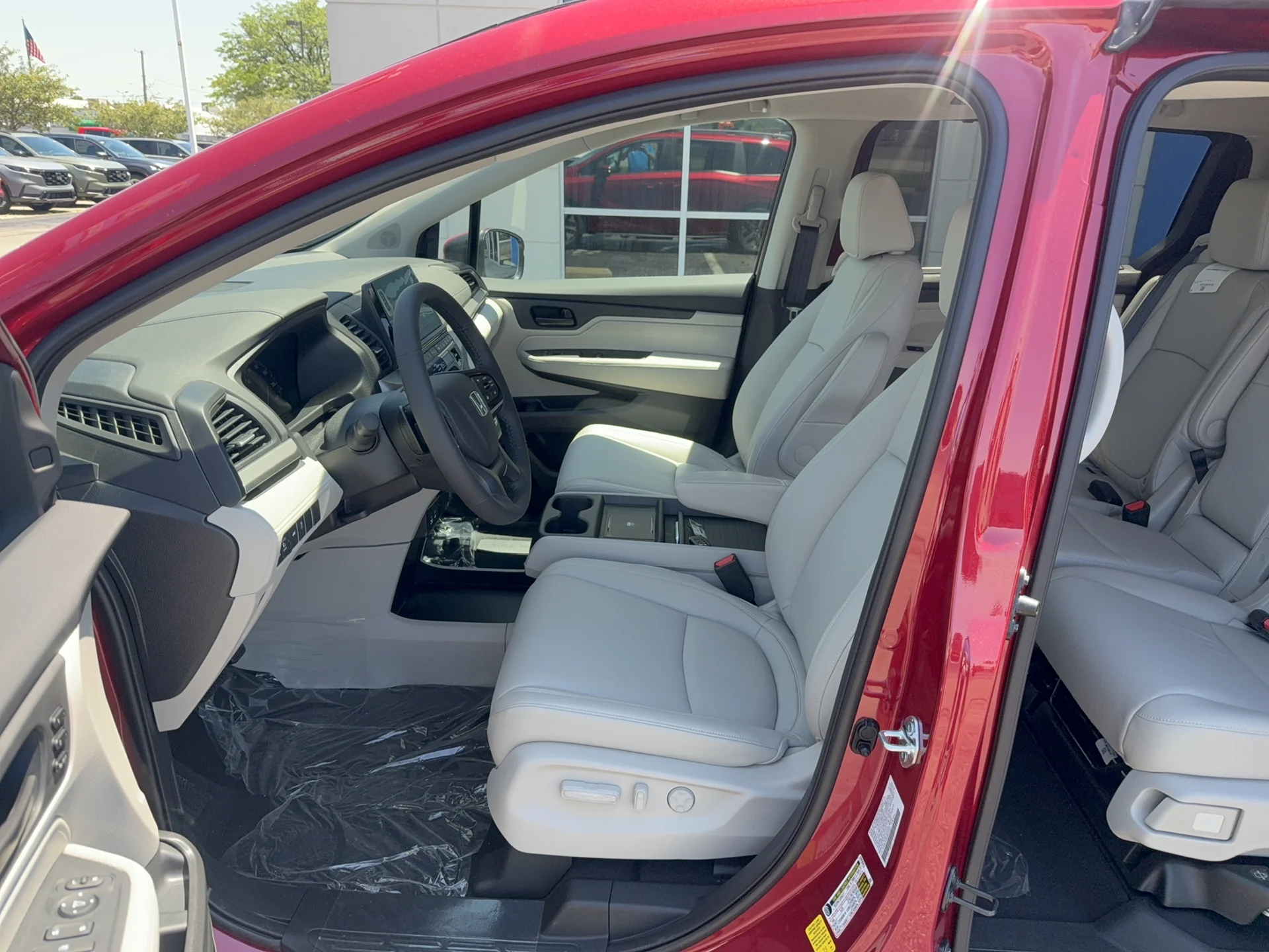 New 2026 Radiant Red Metallic II Honda EX-L image 10