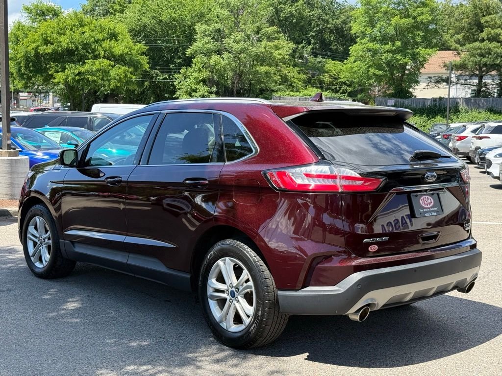 Used 2019 Burgundy Velvet Metallic Tinted Clearcoat Ford SEL image 10