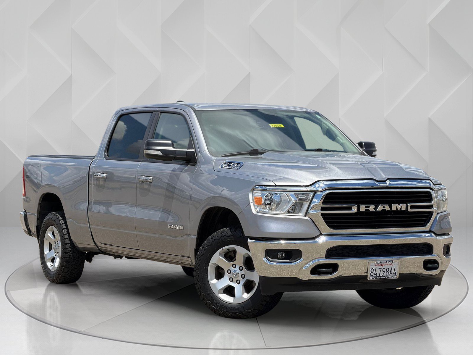 Used 2020 Billet Silver Metallic Clearcoat Ram Big Horn image 6
