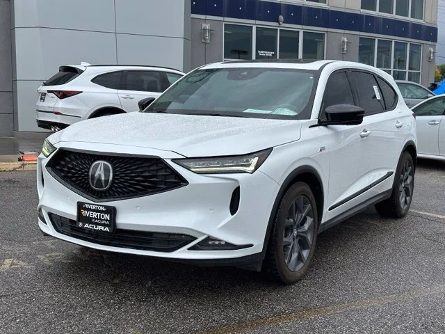 Certified Used 2022 Platinum White Pearl Acura A-Spec image 2