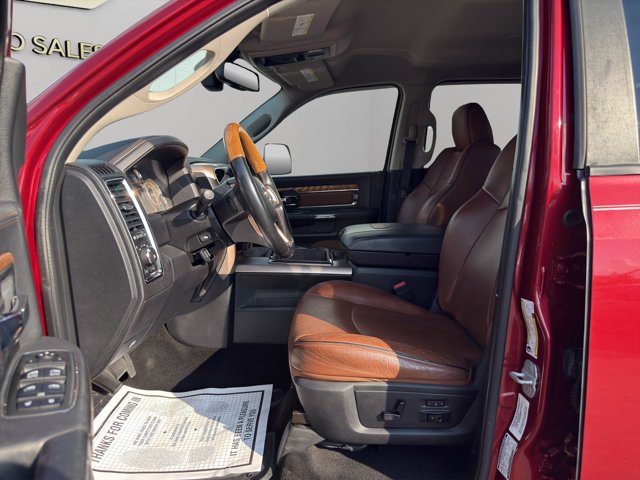 Used 2013 Deep Cherry Red Crystal Pearl Ram Laramie Longhorn image 9