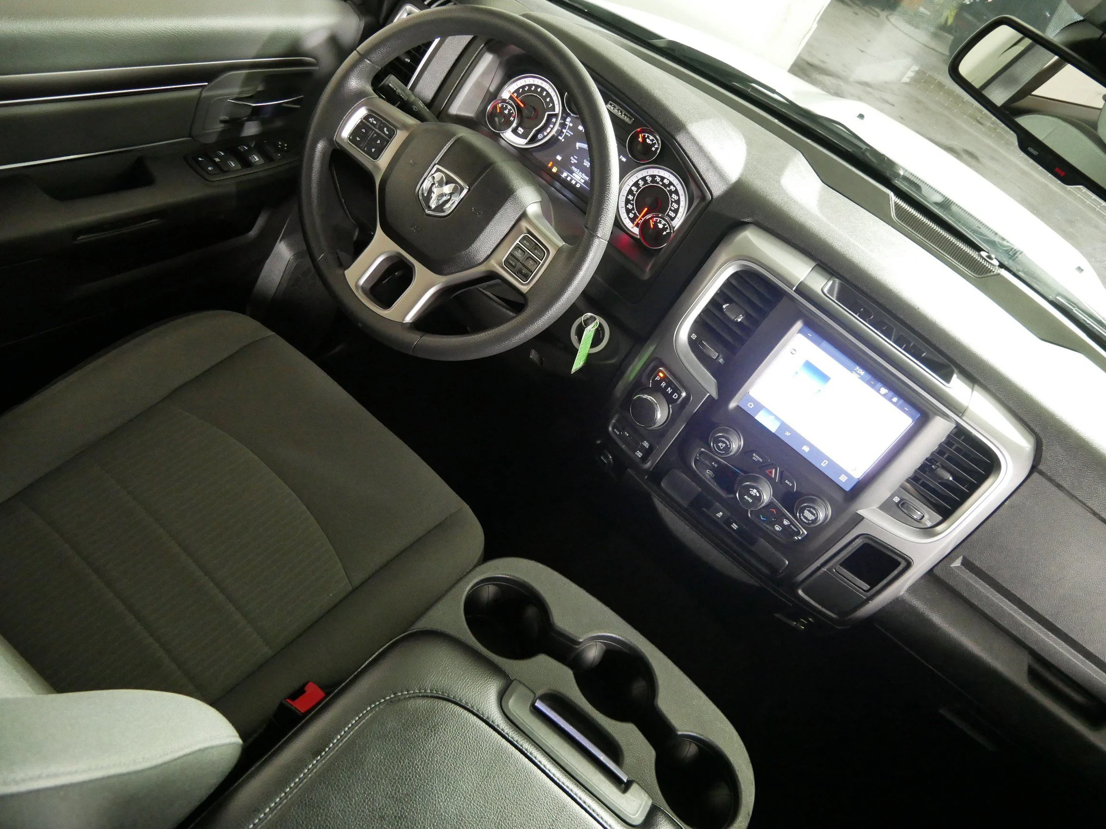 Used 2023 Bright White Clearcoat Ram SLT image 9