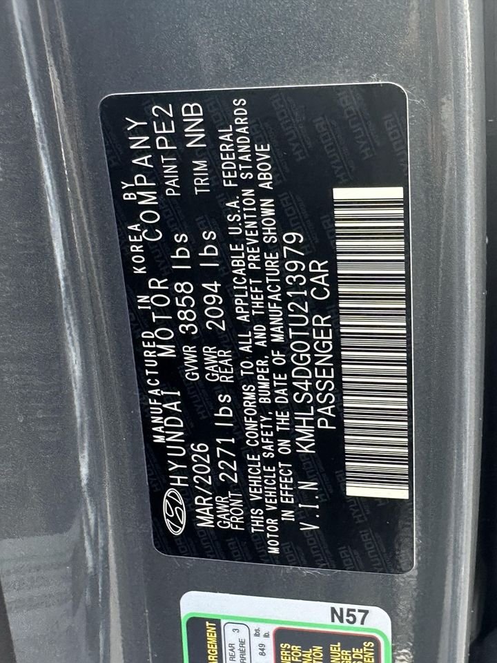 New 2026 Ecotronic Gray Hyundai SEL Sport Premium image 30