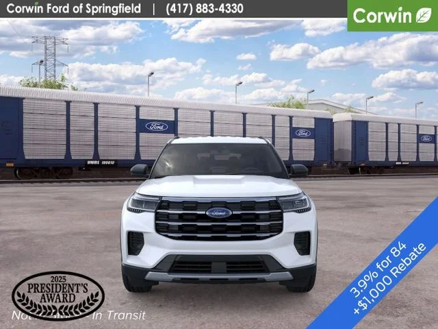 New 2026 Star White Metallic Tri-Coat Ford Active image 8