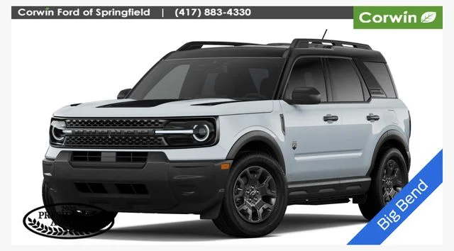 New 2026 Space White Metallic Ford Big Bend® image 1