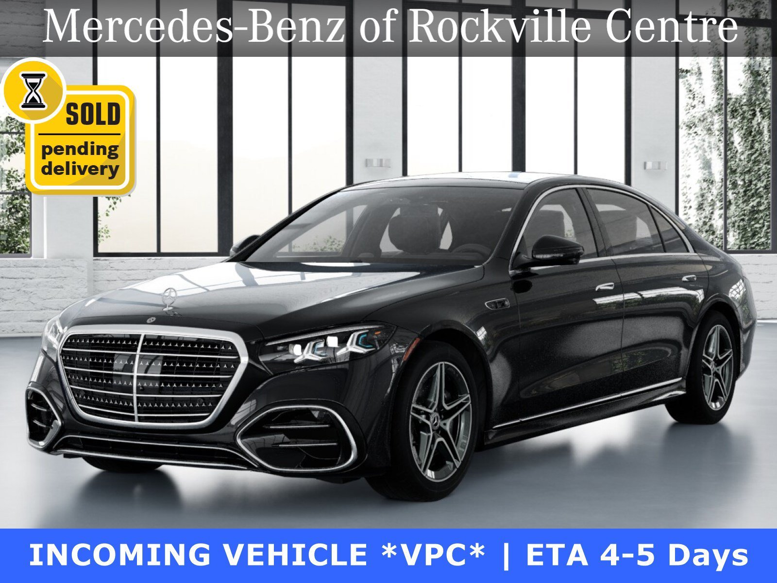 New 2027 Black Mercedes-Benz S 580 image 1