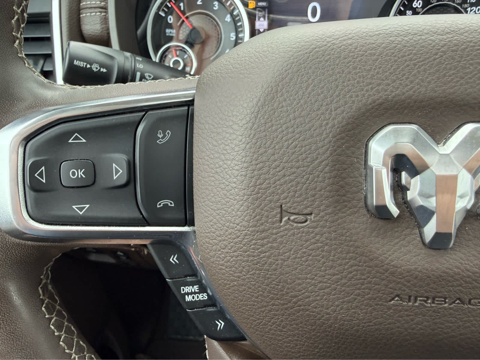 Used 2025 Bright White Clearcoat Ram Laramie image 26