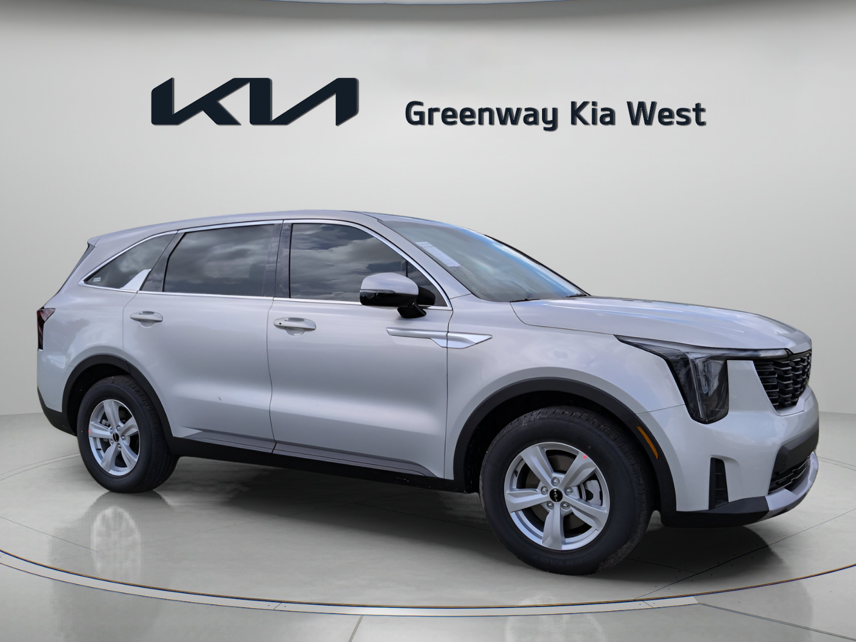 New 2026 Ivory Silver Kia LX image 2