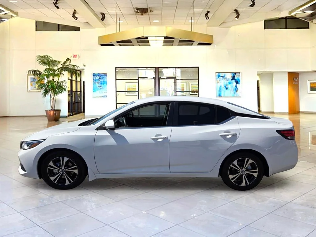 Certified Used 2023 White Nissan SV image 8