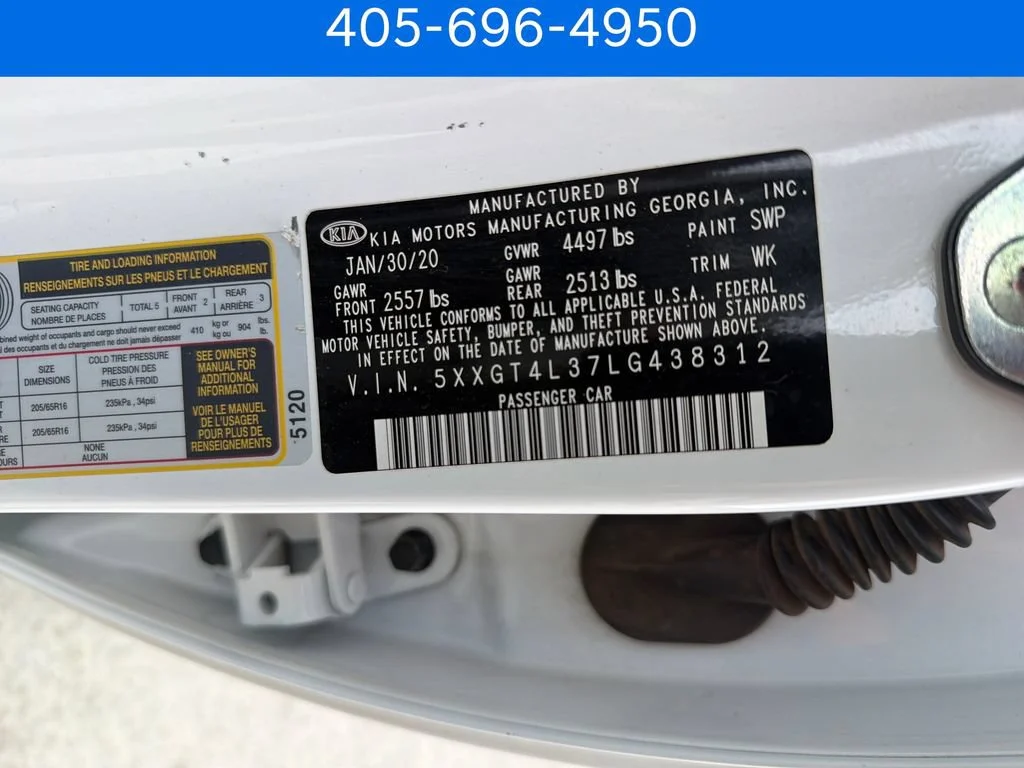 Pre-Owned 2020 Kia Optima LX
