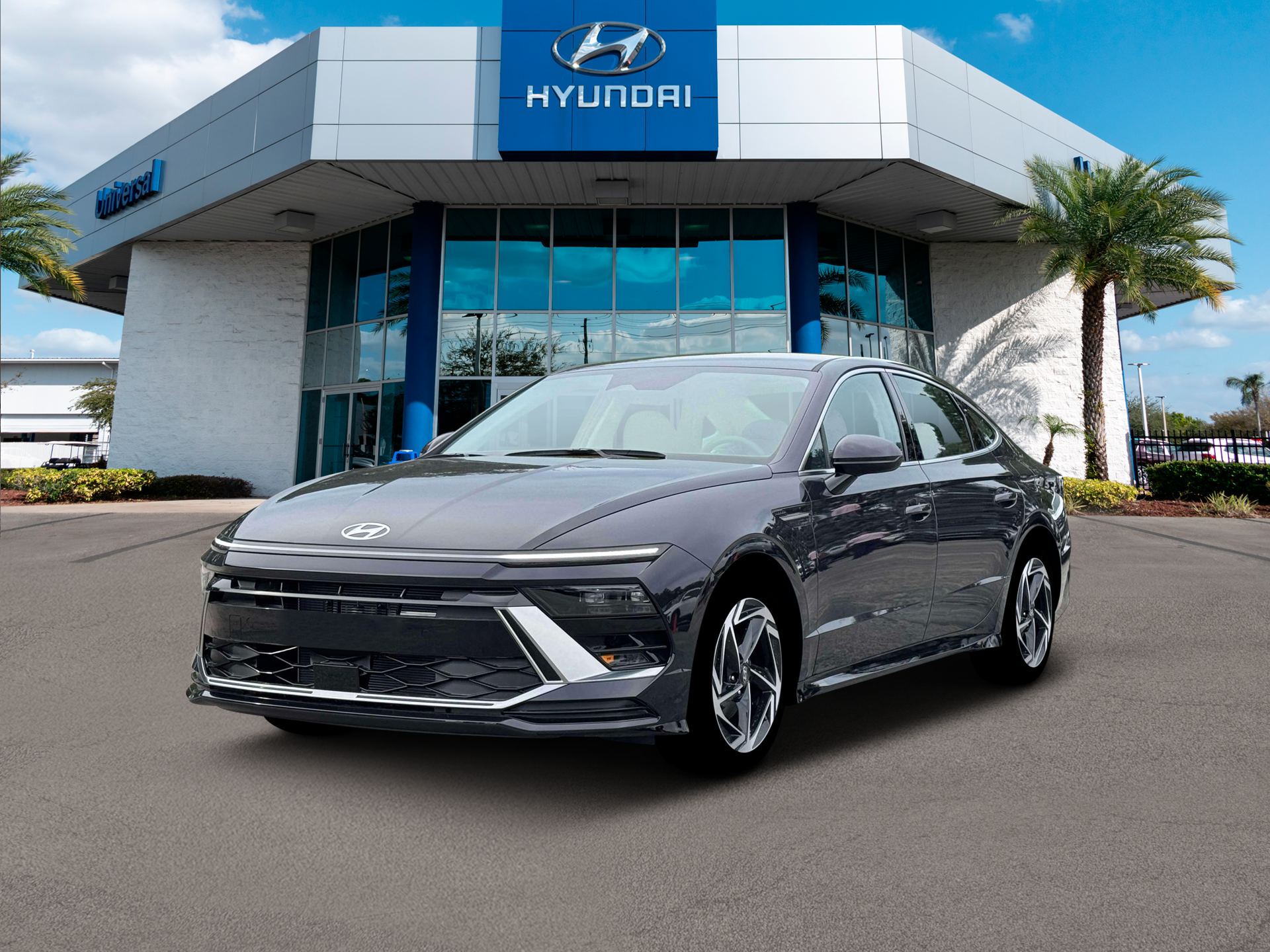 New 2026 Blue Hyundai SEL Sport image 1