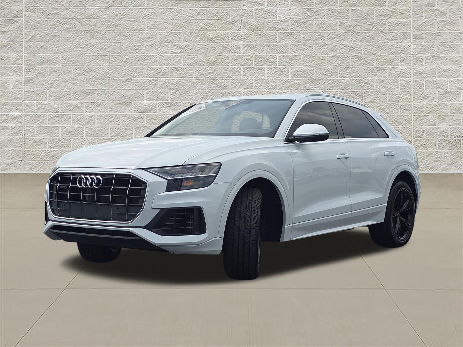 Used 2023 Glacier White Metallic Audi Premium image 3