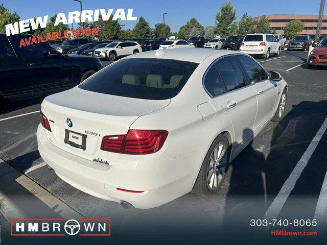 Used 2016 Alpine White BMW 535i xDrive image 4