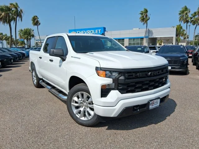 New 2026 Chevrolet Silverado 1500 Custom Rear Wheel Drive Crew Cab