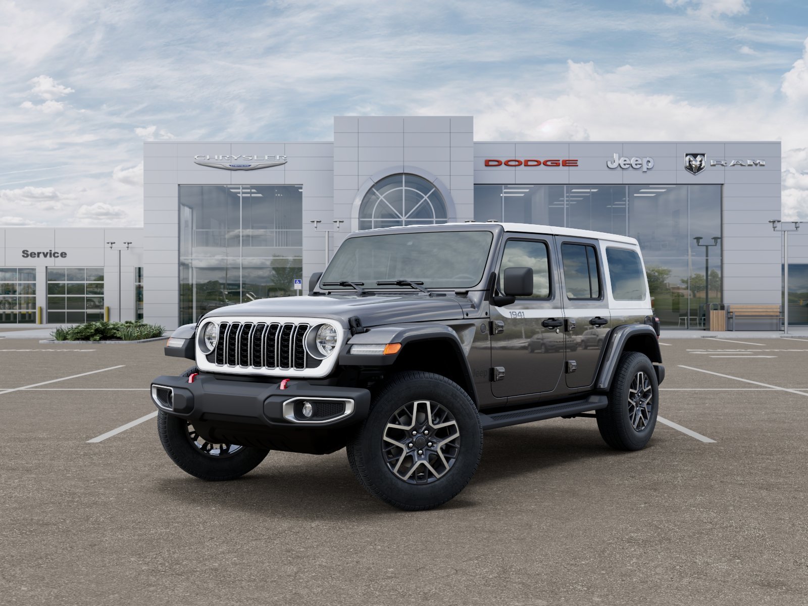 New 2026 Granite Crystal Metallic Clear-Coat Exterior Paint Jeep Sahara image 28