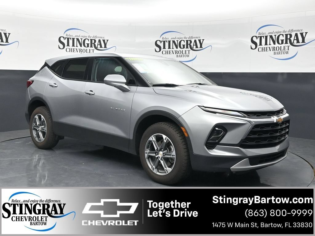 Used 2025 Sterling Gray Metallic Chevrolet 2LT image 1