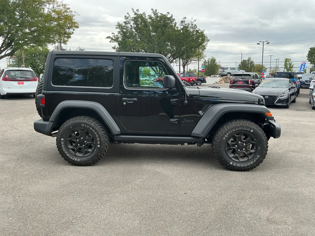 Used 2023 Black Clearcoat Jeep Willys image 4