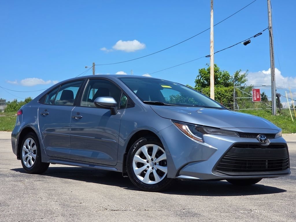 Certified Used 2023 Celestite Toyota LE image 2