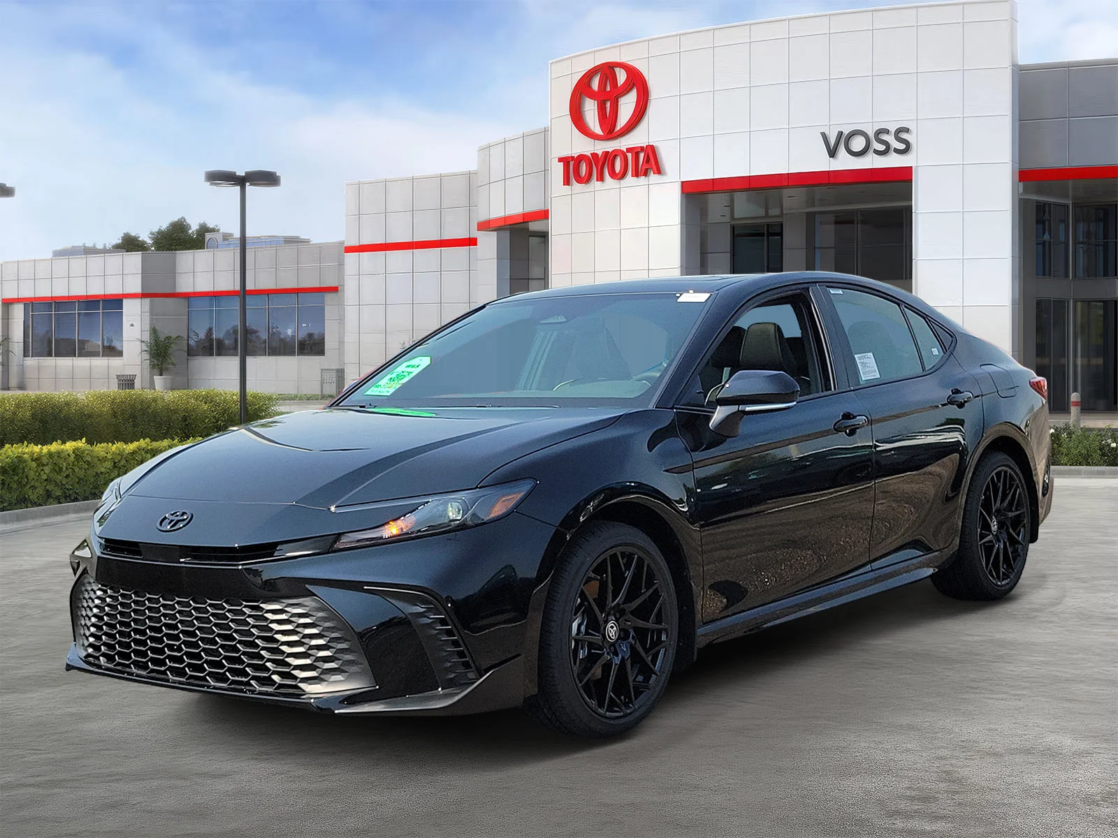 New 2026 Midnight Black Metallic Toyota SE image 2