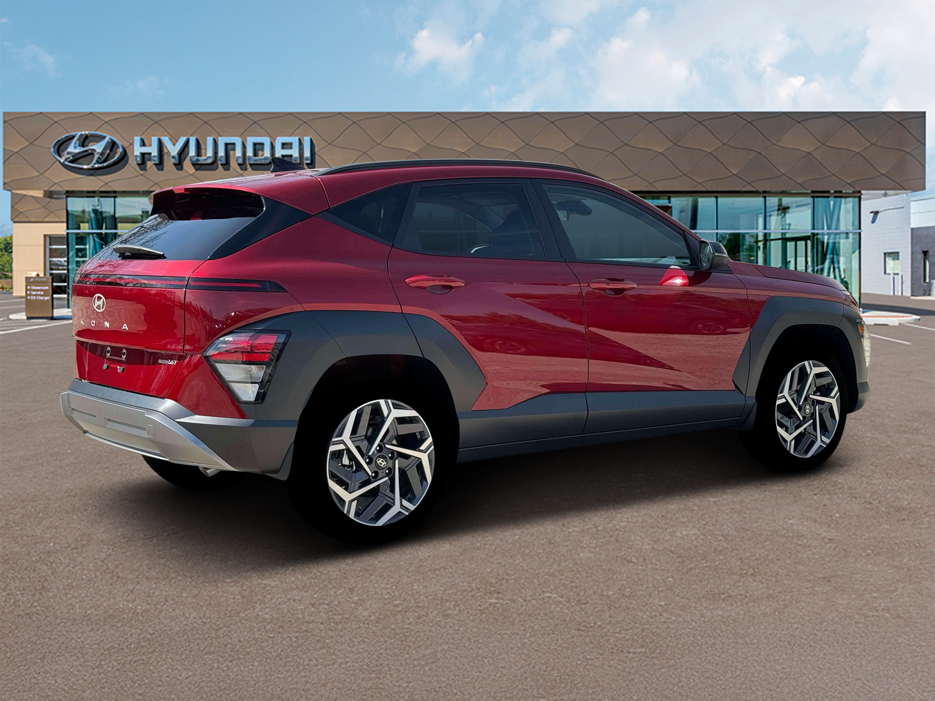 New 2026 Red Hyundai SEL Premium AWD image 8