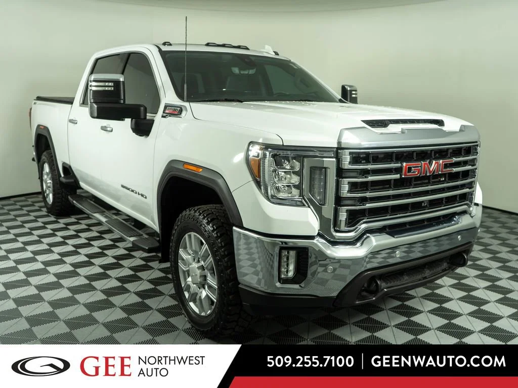 Used 2020 Summit White GMC SLT image 1