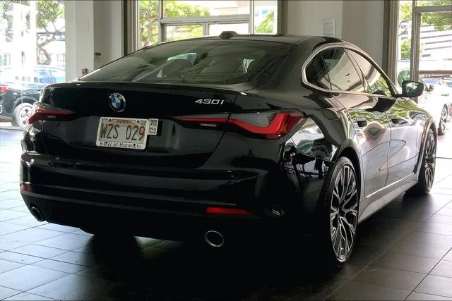 Used 2024 Jet Black BMW 430i Gran Coupe image 6