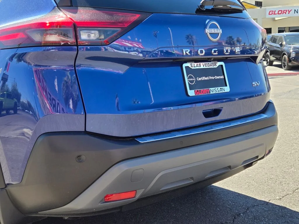 Certified Used 2023 Blue Nissan SV image 6