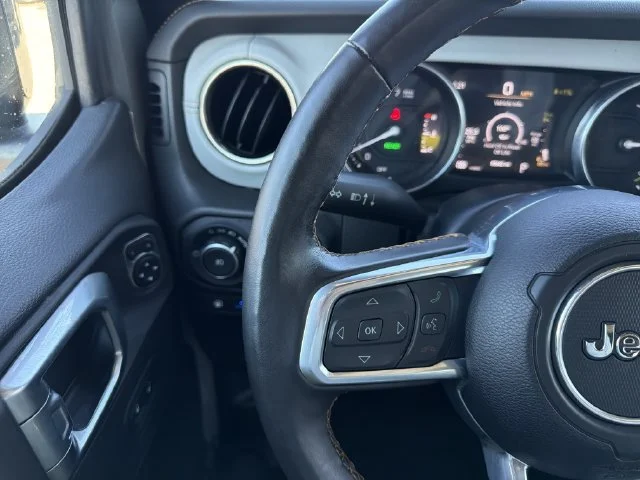 Used 2022 Gray Jeep Unlimited Sahara 4xe image 28