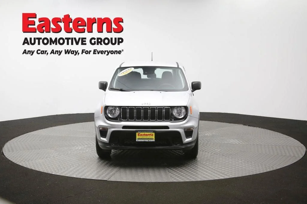 Certified Used 2021 Silver Jeep Sport image 54