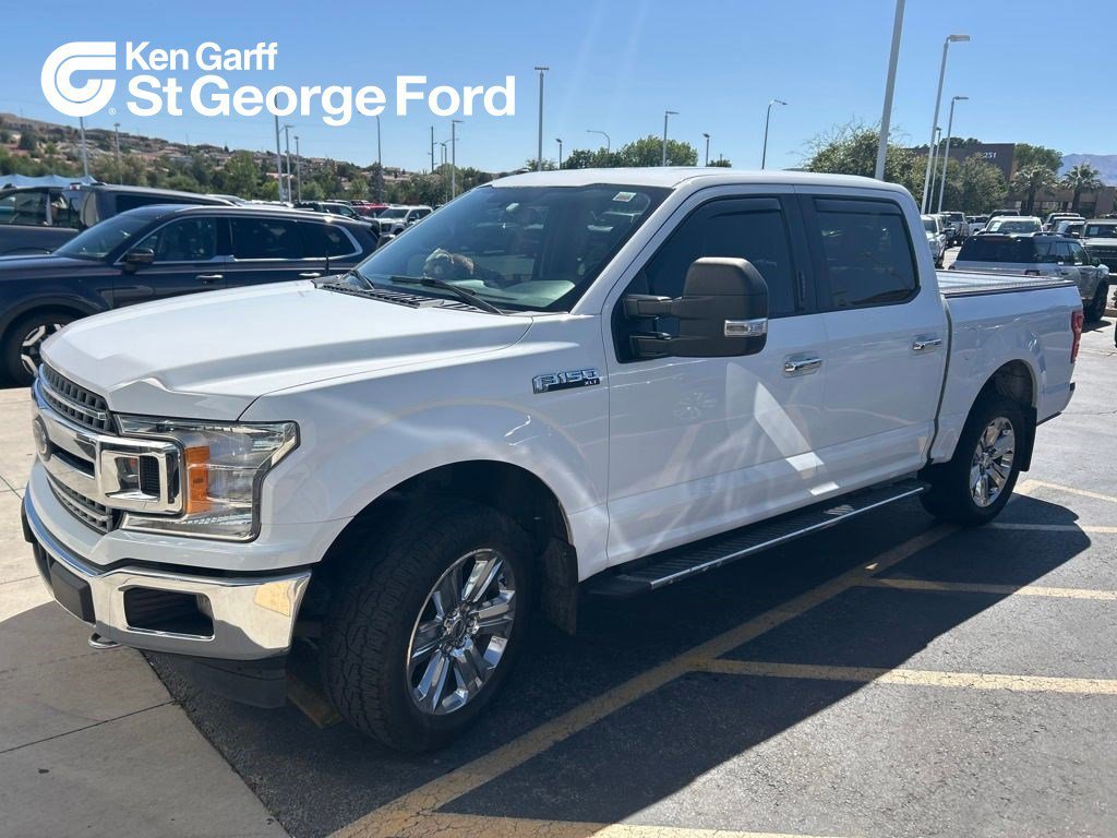 Used 2018 Oxford White Ford XLT image 1