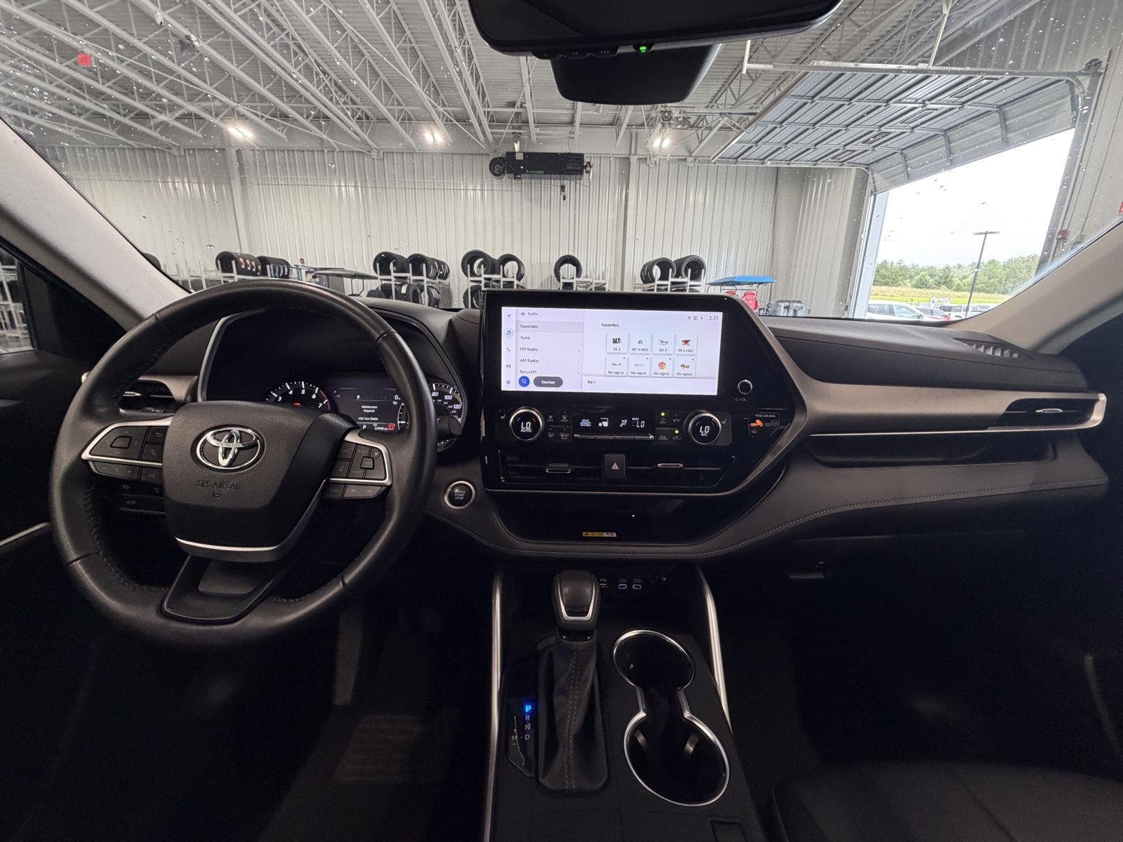 Used 2024 Midnight Black Metallic Toyota XLE image 7